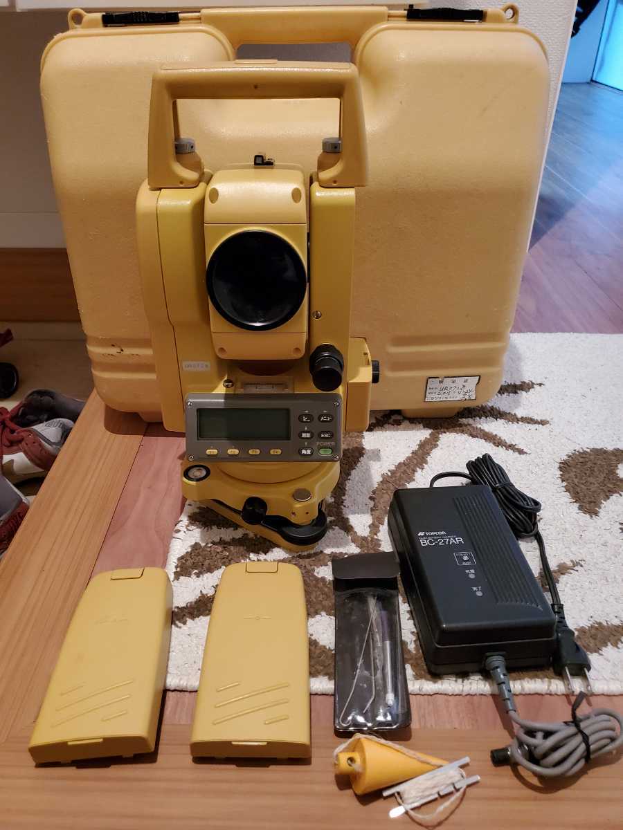 定番 トータルステーション トプコン TOPCON CS-227F ソキア ニコン Nikon SOKKIA(測量、角度計)｜売買されたオークション情報、yahooの商品情報をアーカイブ公開 - オークファン 測量、角度計
