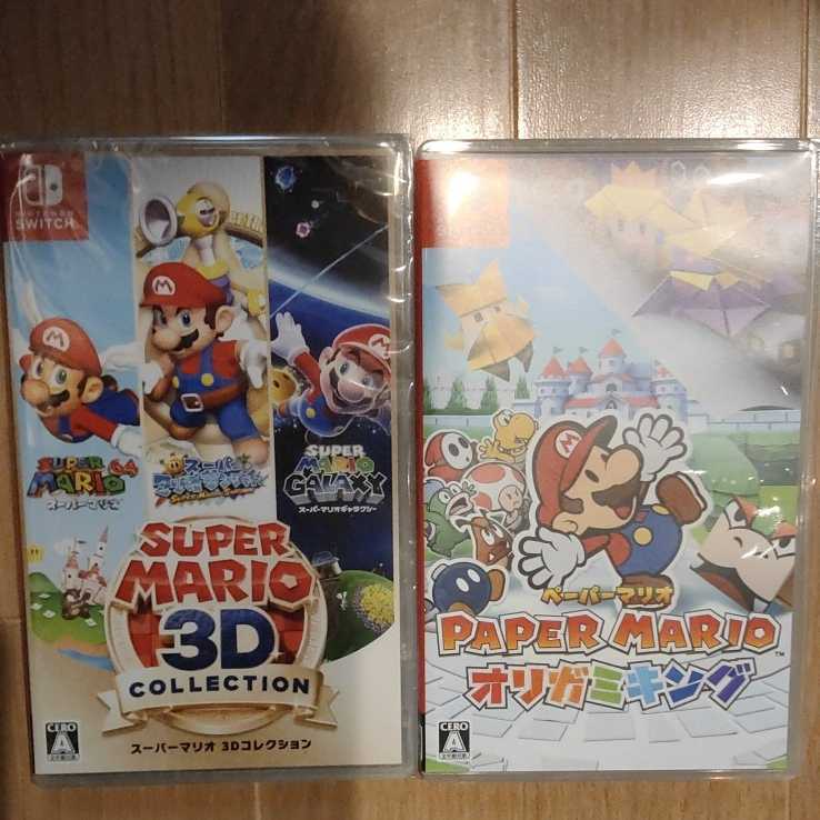 新品未開封◇送料込◇スーパーマリオ3Dコレクション ペーパーマリオ