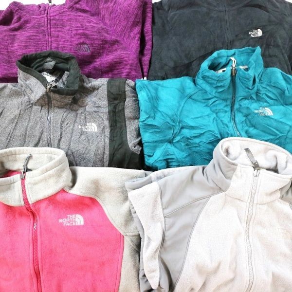 【本物保証，SALE】 THE NORTH FACE ノースフェイス フリース セット 防寒 Women'sL/XL 6枚セット まとめ売り USA古着卸 1円スタート 最落なし MB9123(女性用)｜売買されたオークション情報、yahooの商品情報をアーカイ 女性用