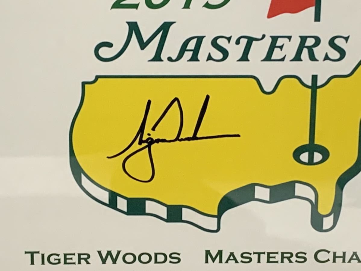Tiger 0 タイガー・ウッズ タイガー・ウッズ直筆サイン入り2019年マスターズトーナメントピン PGAツアー Woods 2019マスターズサイン入りピンフラグ Masters 11年ぶりメジャー制覇 メモラビリア｜タイガーウッズ 米国 Signed Sports - タイガー・ウッズ直筆サイン入り2005 Win