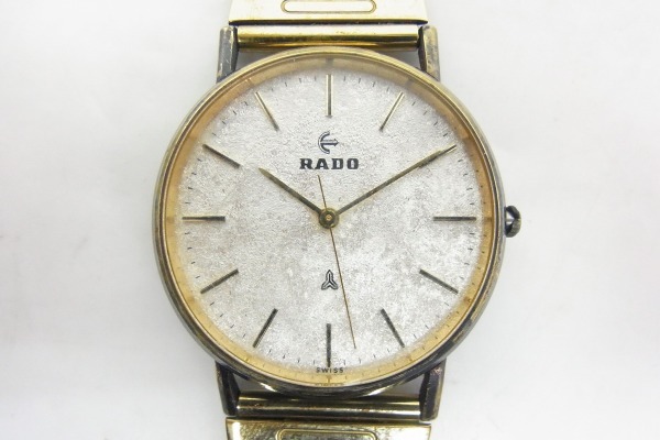 RADO ラドー AG925 メンズ クォーツ ゴールドカラー 腕時計 【公式通販】