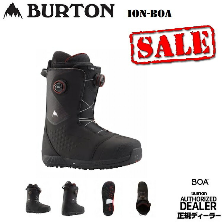 BURTON バートン アイオンボア /Ion Boa Snowboard Boot Black（サイズ