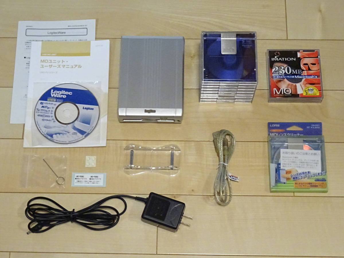 ロジテック640M MOドライブ LMO-FB654U2 USB及ケーブル付属 - USB 2.0 