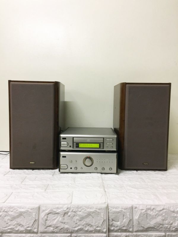 DENON デノン CDプレーヤー アンプ シェルフ型スピーカー 2WAY コンポ