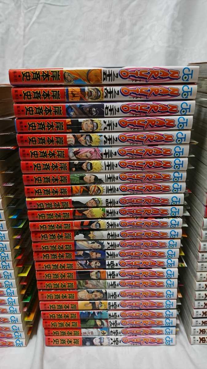 希少良品】ナルトNARUTO1～72全巻(全72巻)全初版 全初版帯 全冊子