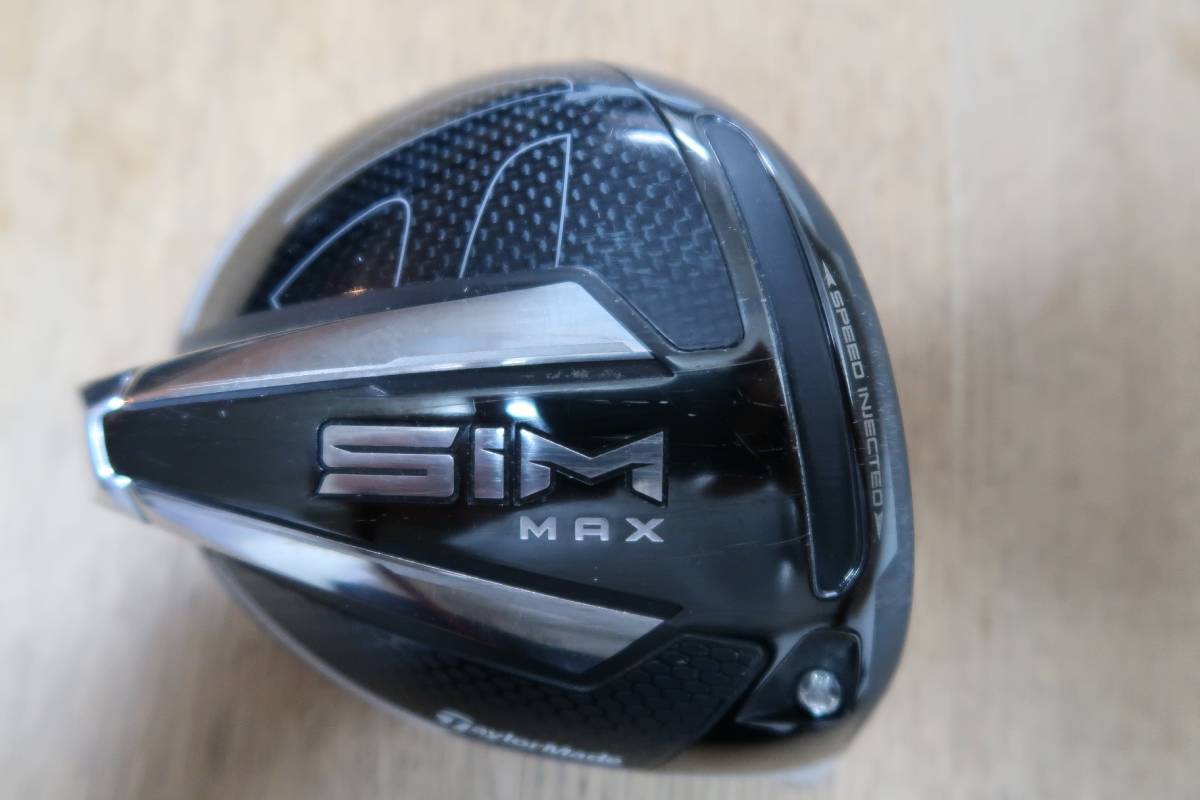 SIM ドライバー MAX TaylorMade ヘッドのみ テーラーメイド 10.5度