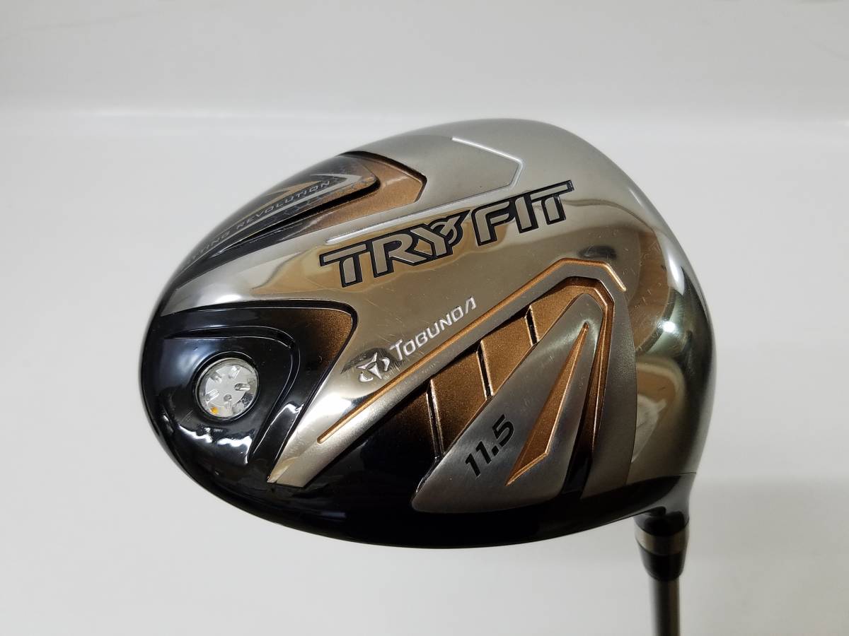 正規品，安い 超軽量 トブンダ トライフィット ドライバー 11.5&deg; エアースピーダー TRYFIT R(ドライバー)｜売買されたオークション情報、yahooの商品情報をアーカイブ公開 - オークファン 男性右きき用
