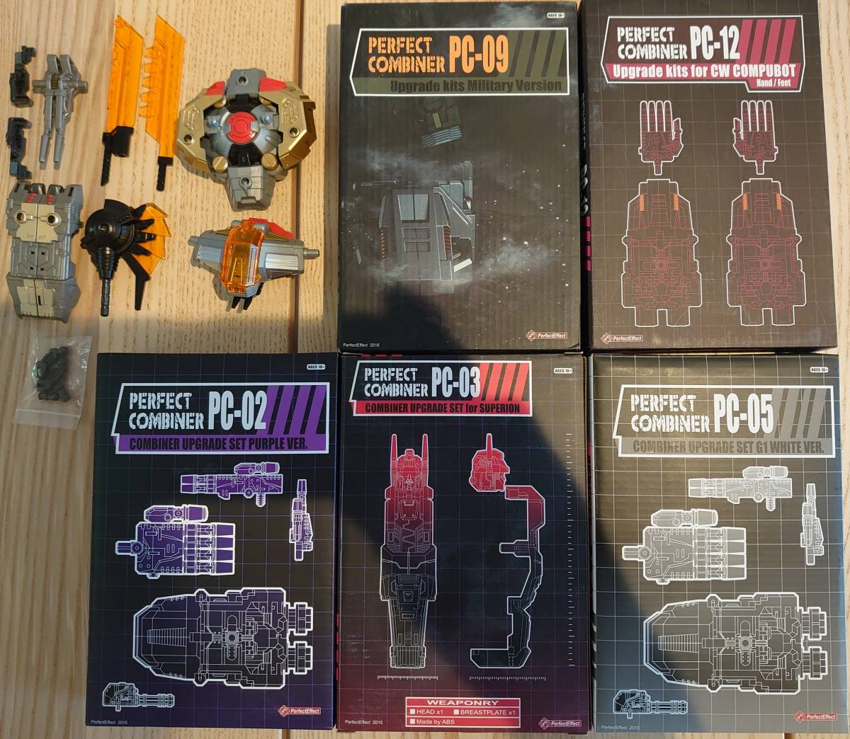 激安大特価，お買い得 PERFECT EFFECT コンバイナーウォーズ アップグレード セット(その他)｜売買されたオークション情報、yahooの商品情報をアーカイブ公開 - オークファン トランスフォーマー