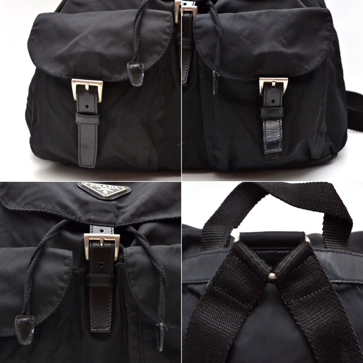 プラダ PRADA ナイロン リュック ブラック バックパック 黒 リュック