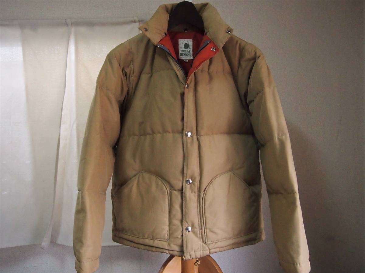 70s SIERRA DESIGNSシエラデザイン 60/40クロス ダウンジャケット 