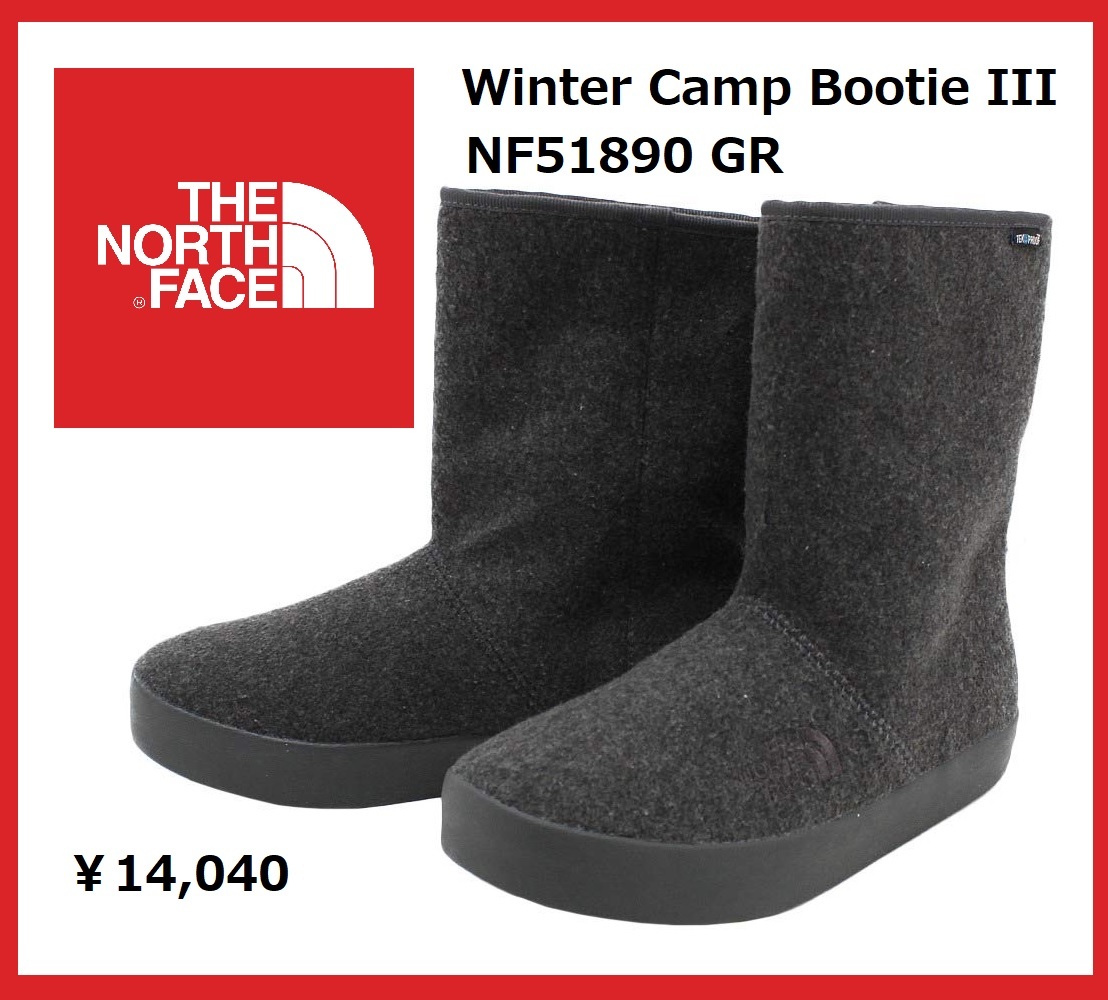  ラスト1 ノースフェイス ウインターキャンプ ブーティー 3 NF51890 27cm NORTH FACE/ウィンター/防水/Winter camp Bootie Ⅲ(その他)｜売買されたオークション情報、yahooの商品情報をアーカイブ公開 - オ 男性用