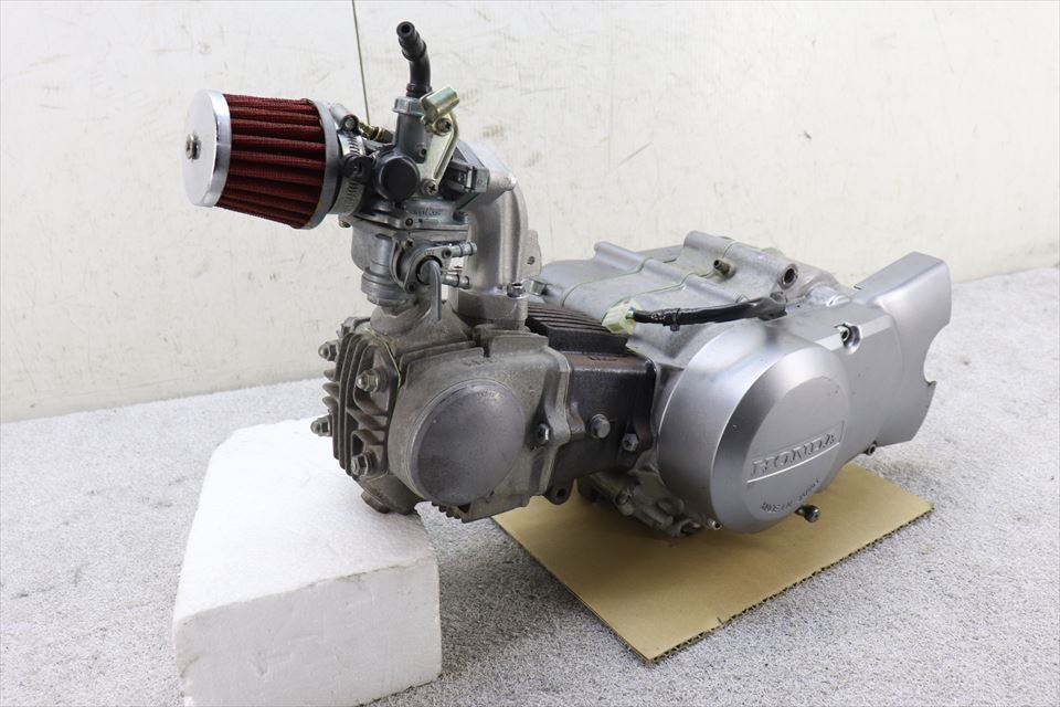 318543 スーパーカブ90 純正 エンジン HA02E 3速ロータリー 実
