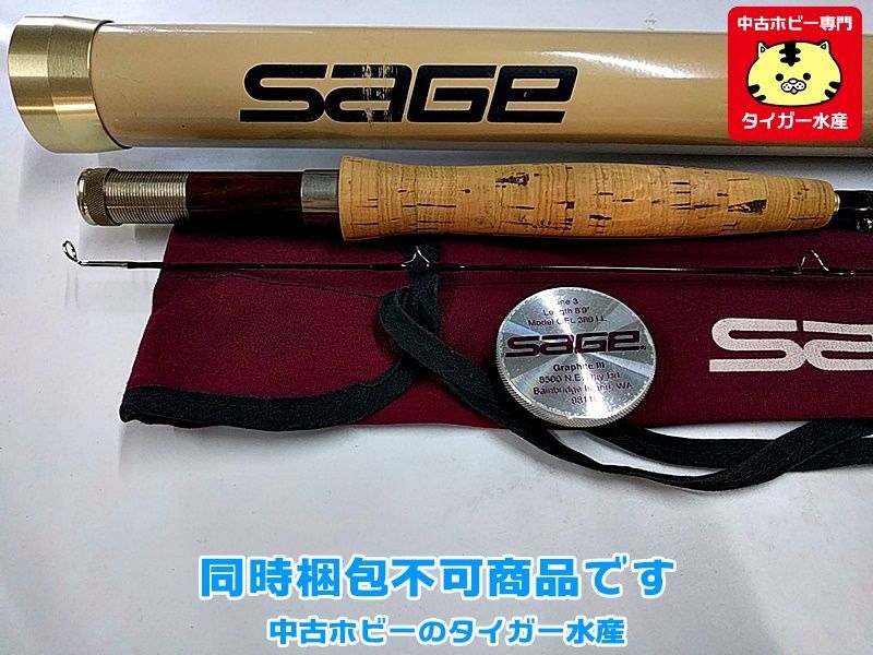 品質保証，限定セール SAGE フライロッド グラファイト3 389LL f8&rsquo;9&rdquo; ＃3 同梱不可 釣具 セージ 画像参照 S(フライロッド)｜売買されたオークション情報、yahooの商品情報をアーカイブ公開 - オークファン フライロッド