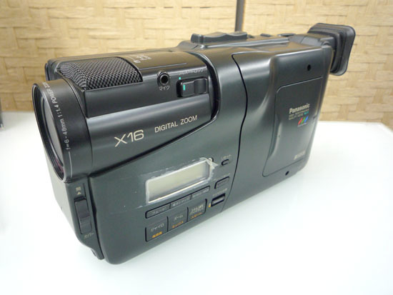 美品）Panasonic VHS ビデオカメラ 訳あり美品 Panasonic