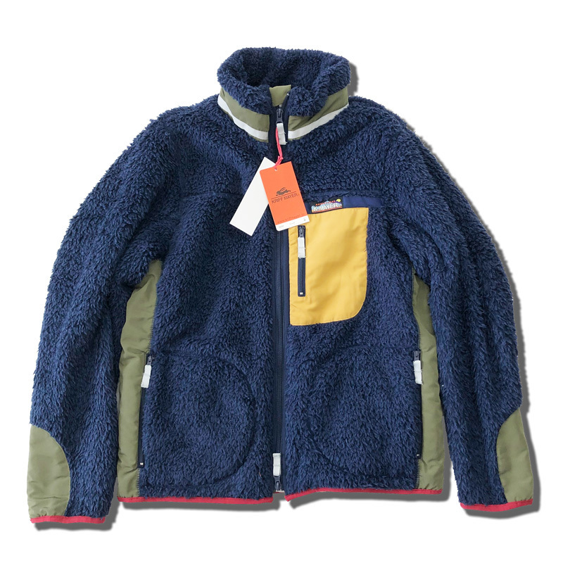数量限定，100%新品 タグ付き クリフメイヤー シャギー ボア ジャケット KRIFF MAYER フリース ジャケット 起毛 防寒 フルジップ ネイビー M(フリース)｜売買されたオークション情報、yahooの商品情報をアーカイブ公 フリース