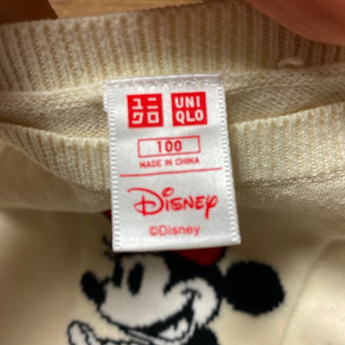 ユニクロ ディズニーミニー セーター ニット 白 ホワイト 100 クリスマス あったか 100 95 104cm 売買されたオークション情報 Yahooの商品情報をアーカイブ公開 オークファン Aucfan Com