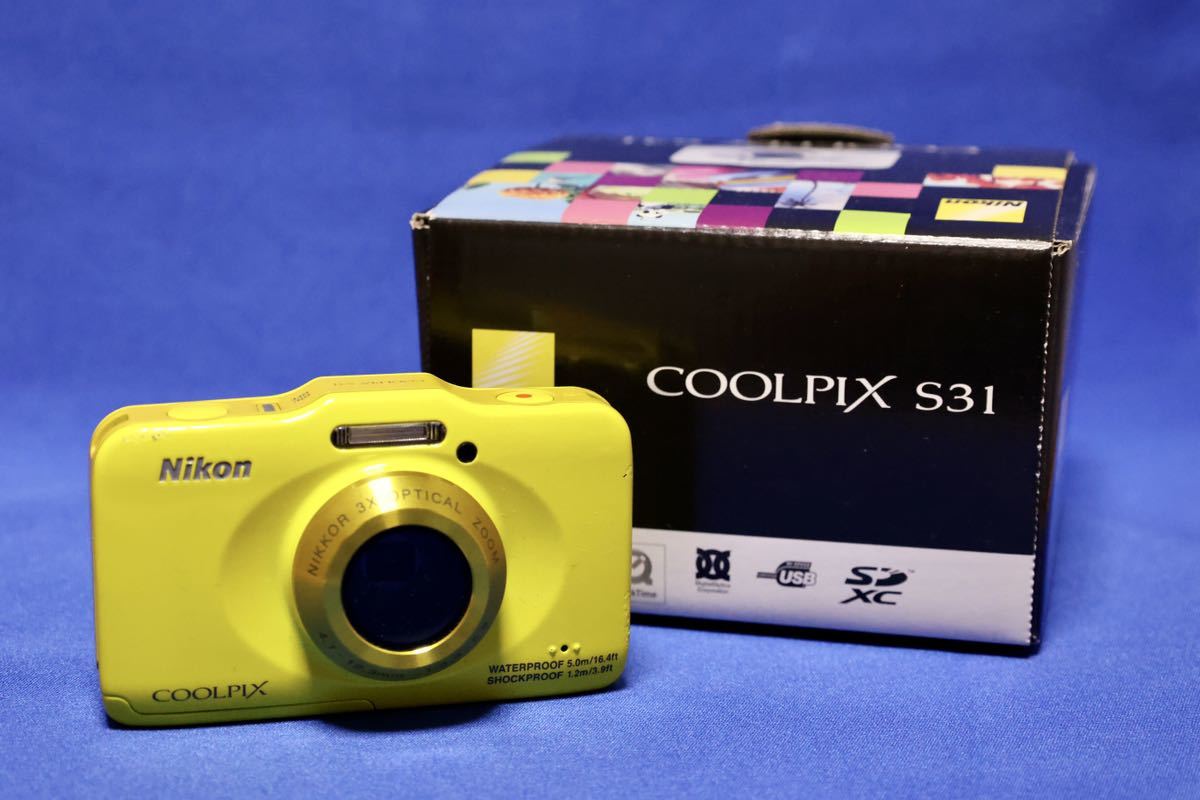 Nikon クールピクス S31 COOLPIX イエロー ニコン COOLPIX S31