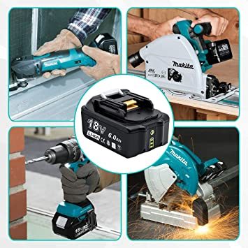 ★期間限定特価★二個セットマキタ18v バッテリーbl1860b マキタ18v互換バッテリー6.0Ah BL1860 BL183_5
