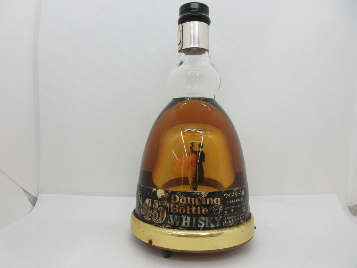 人気セール，2025 45ダンシングボトル ウイスキー 東洋醸造 Dancing Bottle WHISKY 500ml 42% 国産 未開栓 古酒 オルゴール動作確認/B13129(日本)｜売買されたオークション情報、yahooの商品情報をアーカイブ公開 - オーク 日本
