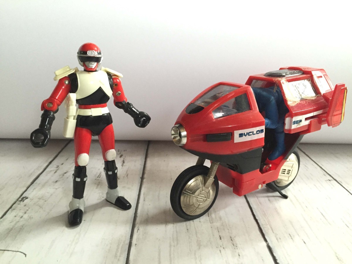 □ 当時物 BANDAI バンダイ 兄弟拳 バイクロッサー DX 超合金