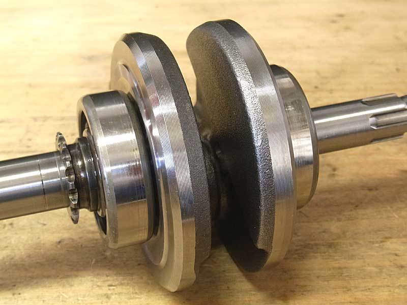 ホンダ純正 CD50 クランクシャフト Rクランク ベンリィ50 CL50 カブ