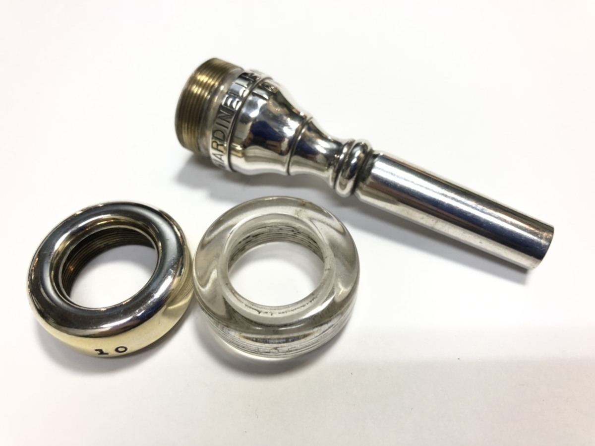 フリューゲルホルンマウスピース　ジャルディネリ12FL ジャルディネリ GIARDINELLI ジャルディネリ旧刻印フリューゲルホルン