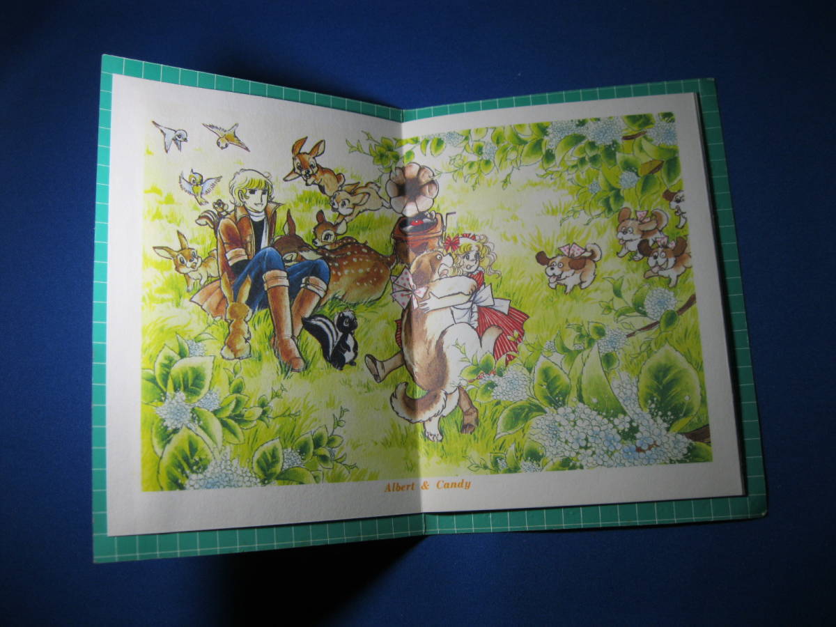 当時物 キャンディキャンディ イラストレーションブック