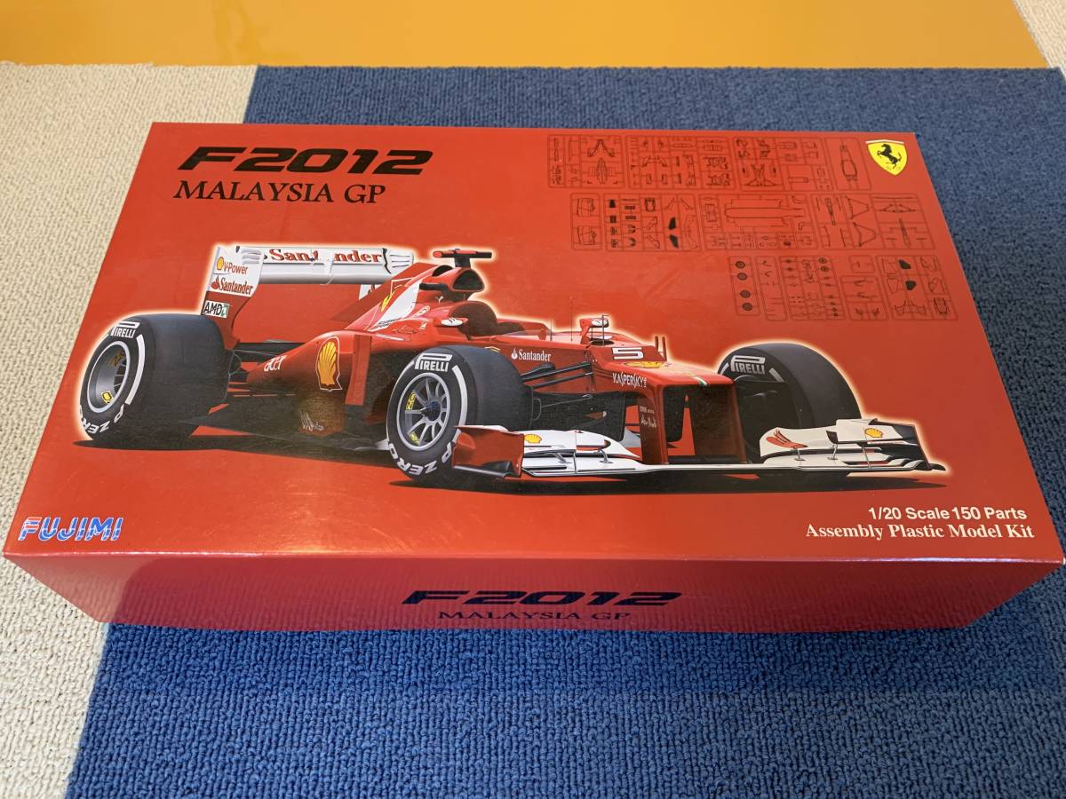 フジミ 1/20 GPシリーズ No.46 フェラーリ F2012 マレーシアグランプリ