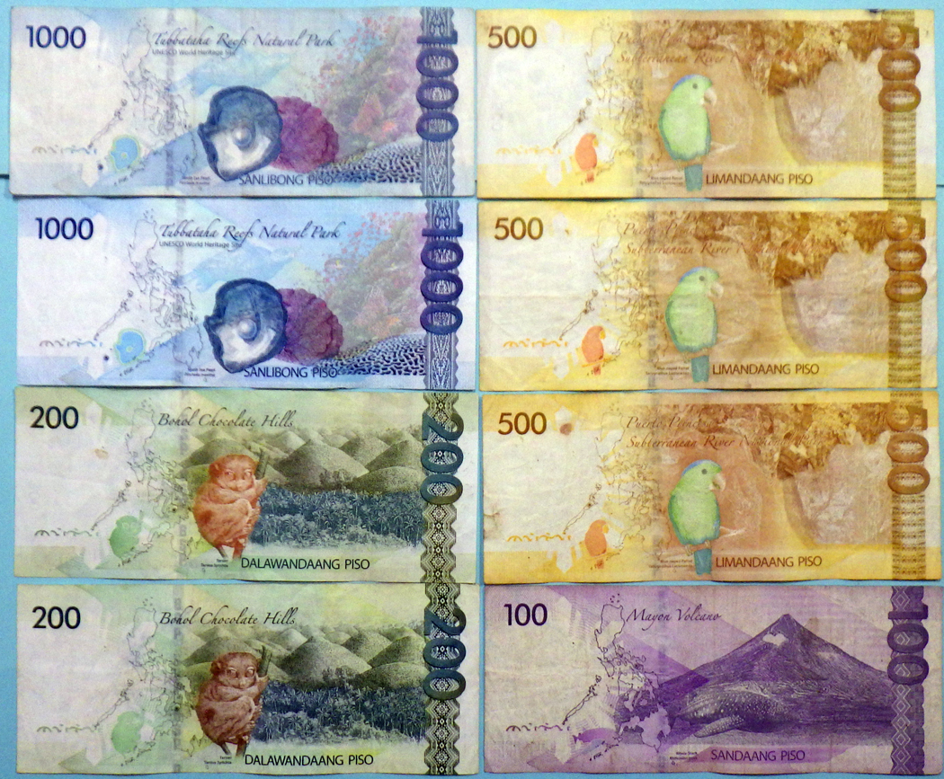 記念にフィリピン紙幣旧1000ペソ10枚合計10000ペソ 記念にフィリピン紙幣