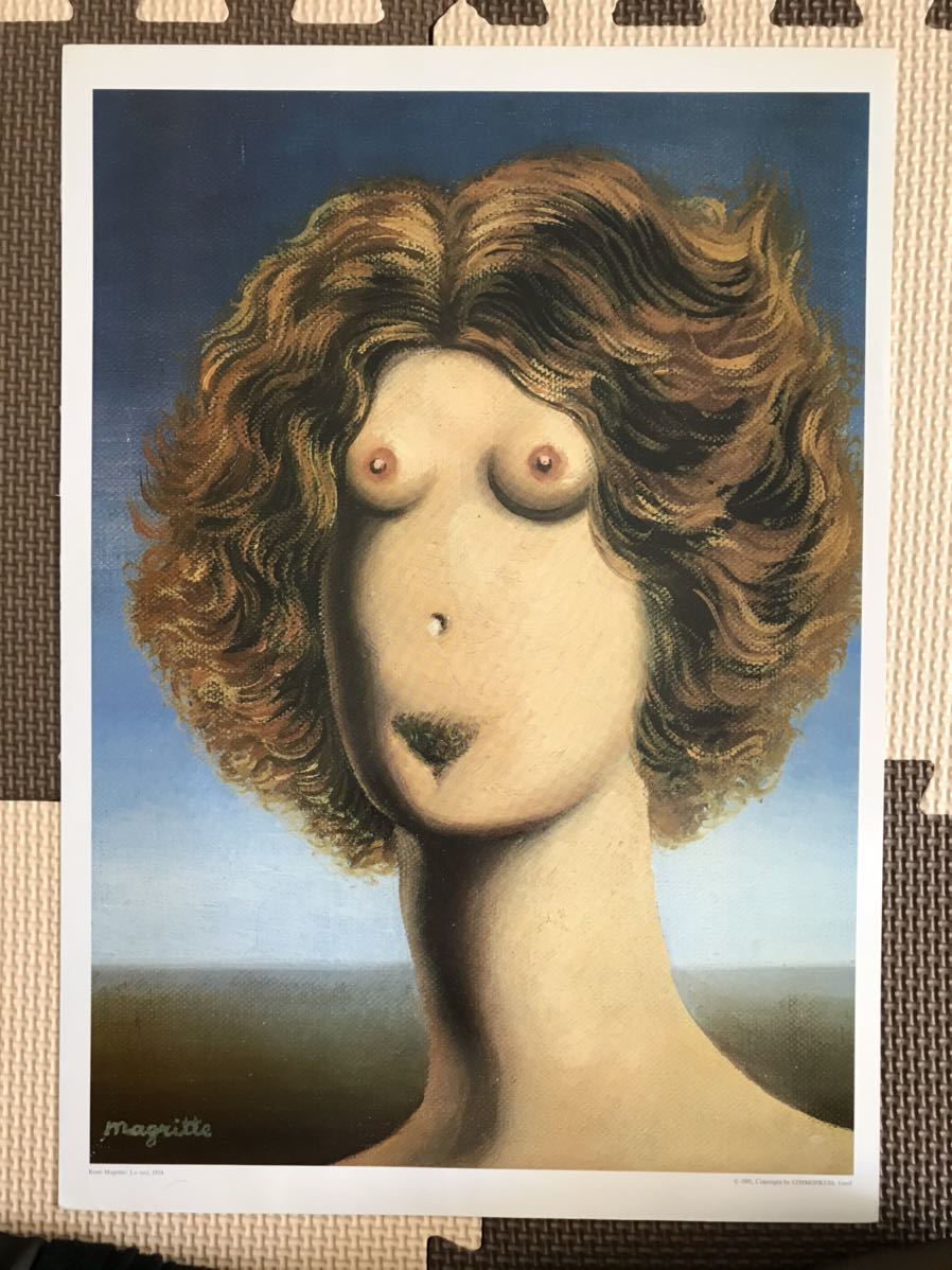 セール☆H3☆Rene Magritte / ルネ・マグリット「 Le viol,1934