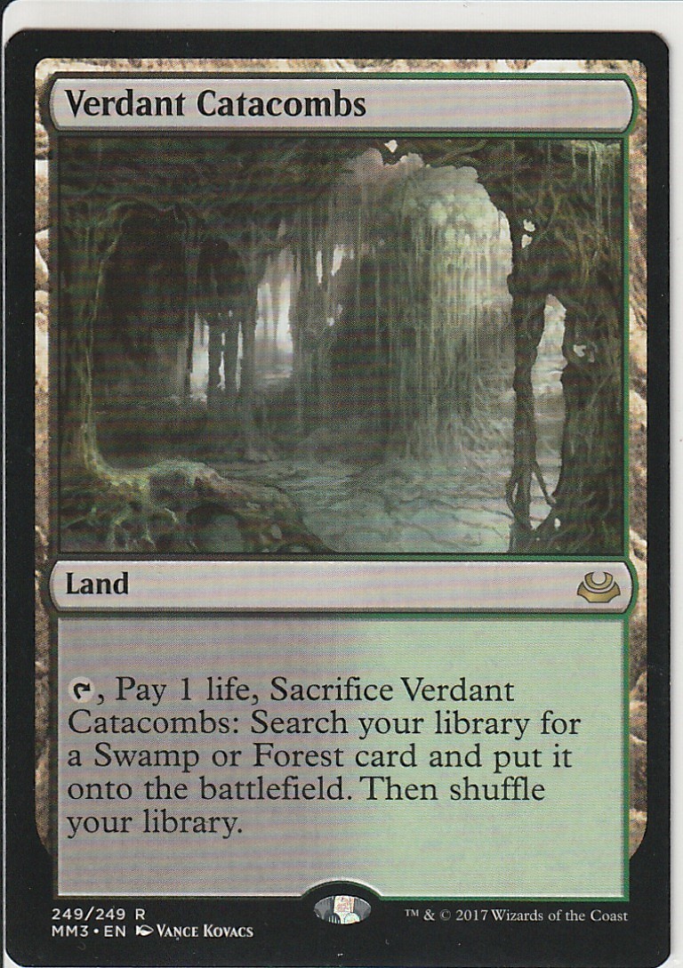 MTG 新緑の地下墓地 英語版 新緑の地下墓地 foil mtg 旧枠英語