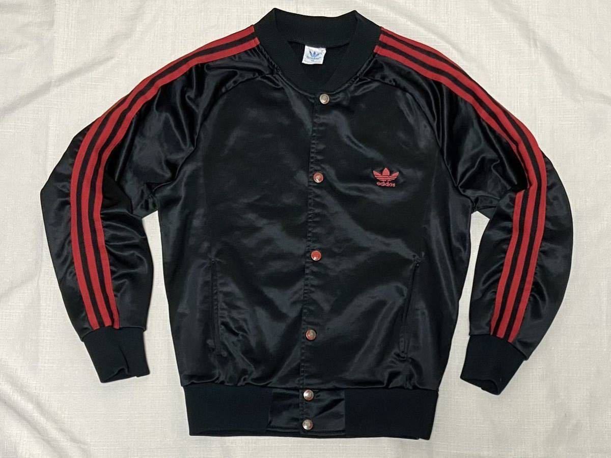 アディダス トラックジャケット ATP 黒 赤 ジャージ USA run dmc