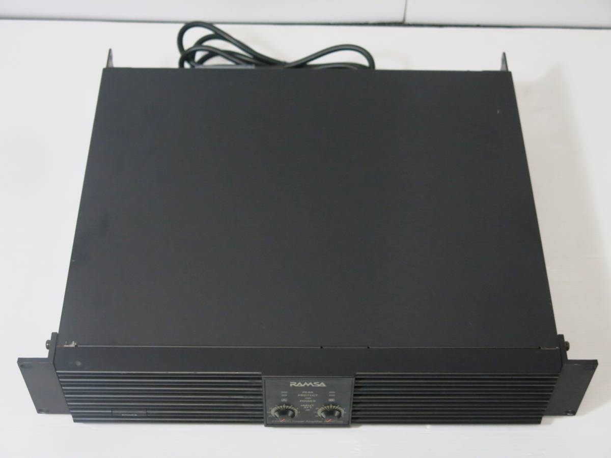 ◎【動作確認済み】Panasonic RAMSA パワーアンプ WP-1200B パワー