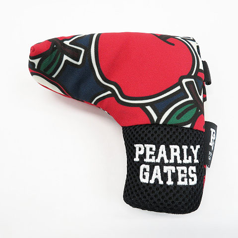 SALE，お得 PEARLY GATES パーリーゲイツ パターカバー リンゴ柄 レッド系 PT ピン型 240001468507 ゴルフウェア(パター用)｜売買されたオークション情報、yahooの商品情報をアーカイブ公開 - オークファン ヘッドカバー