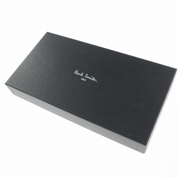 新品1円～☆ポールスミス Paul Smith 箱付き 本革 牛革イタリアレザー