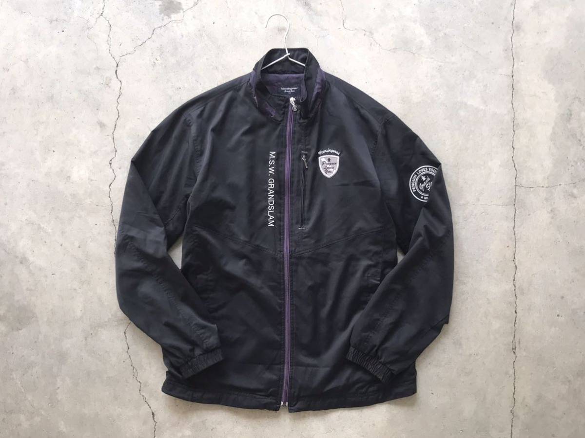 【HOT，新作】 Munsingwear 撥水 防風 ジップアップジャケット LL マンシングウェア ゴルフウェア メンズ ブルゾン ウインドブレーカー 黒(マンシング)｜売買されたオークション情報、yahooの商品情報をアーカ ジャンパー、ジャケット