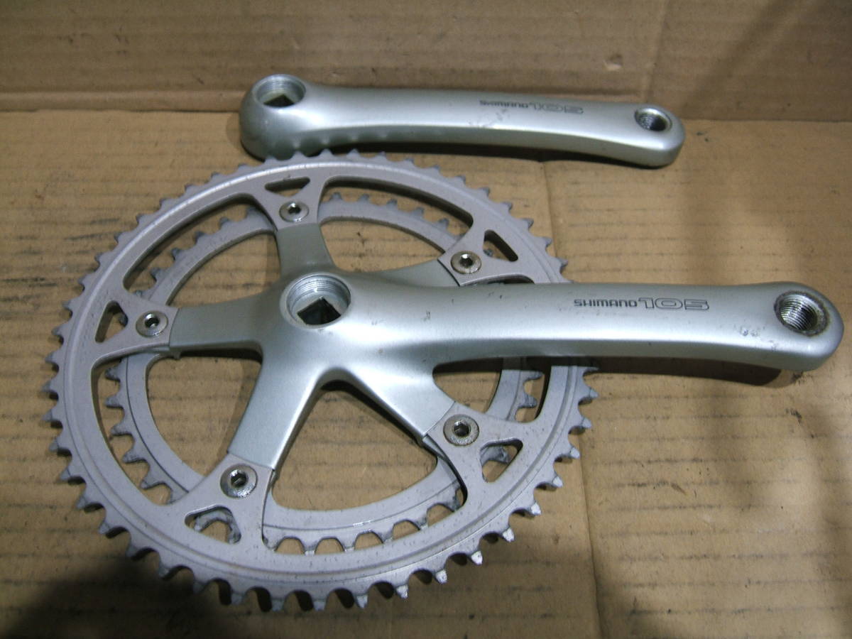 定番，人気 クランクセット 170mm-50-40T SHIMANO 105 168(セット)｜売買されたオークション情報、yahooの商品情報をアーカイブ公開 - オークファン セット