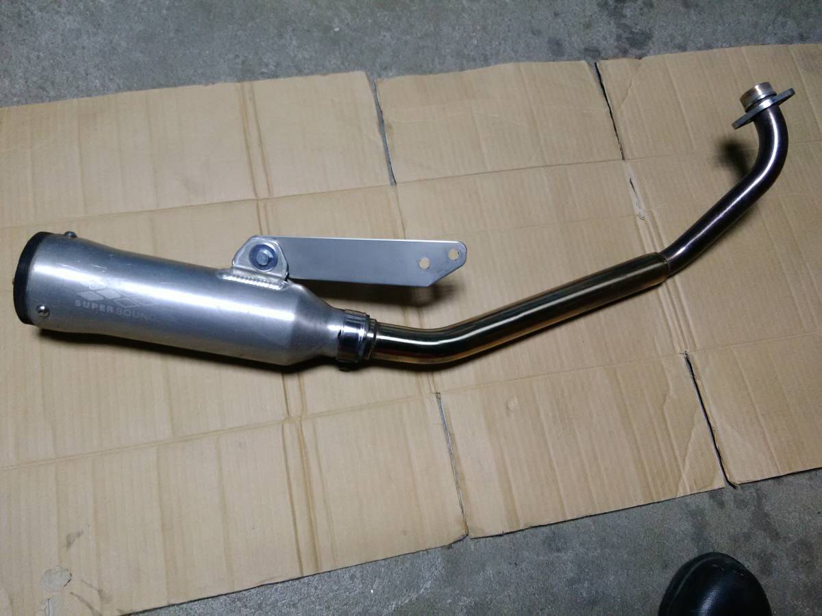人気SALE，お買い得 KSR110 スーパートラップマフラー