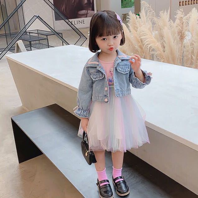 1円 子供服 100 デニム ジャケット アナ雪 プリンセス エルサ アナと雪の女王 ピンク おしゃれ レア かわいい 100 95 104cm 売買されたオークション情報 Yahooの商品情報をアーカイブ公開 オークファン Aucfan Com