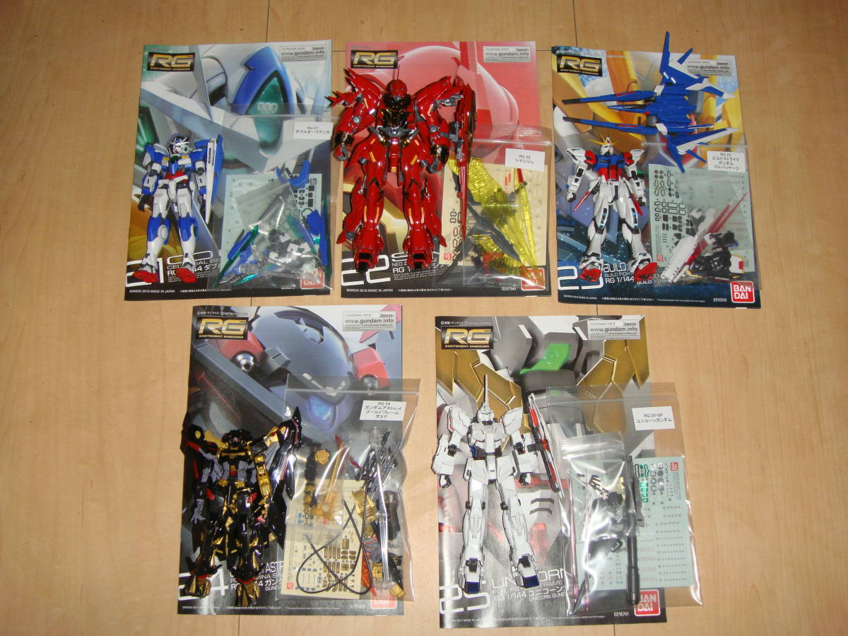 RG - ガンダム 手取り13万だけどFDとか玩具とか 骨組み塗装、下半身編 