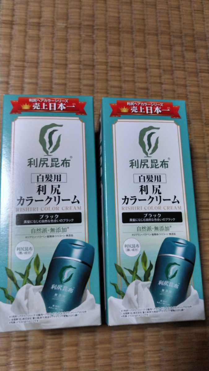 Sastty (サスティ) ブラック | 白髪用利尻カラークリーム 利尻カラー