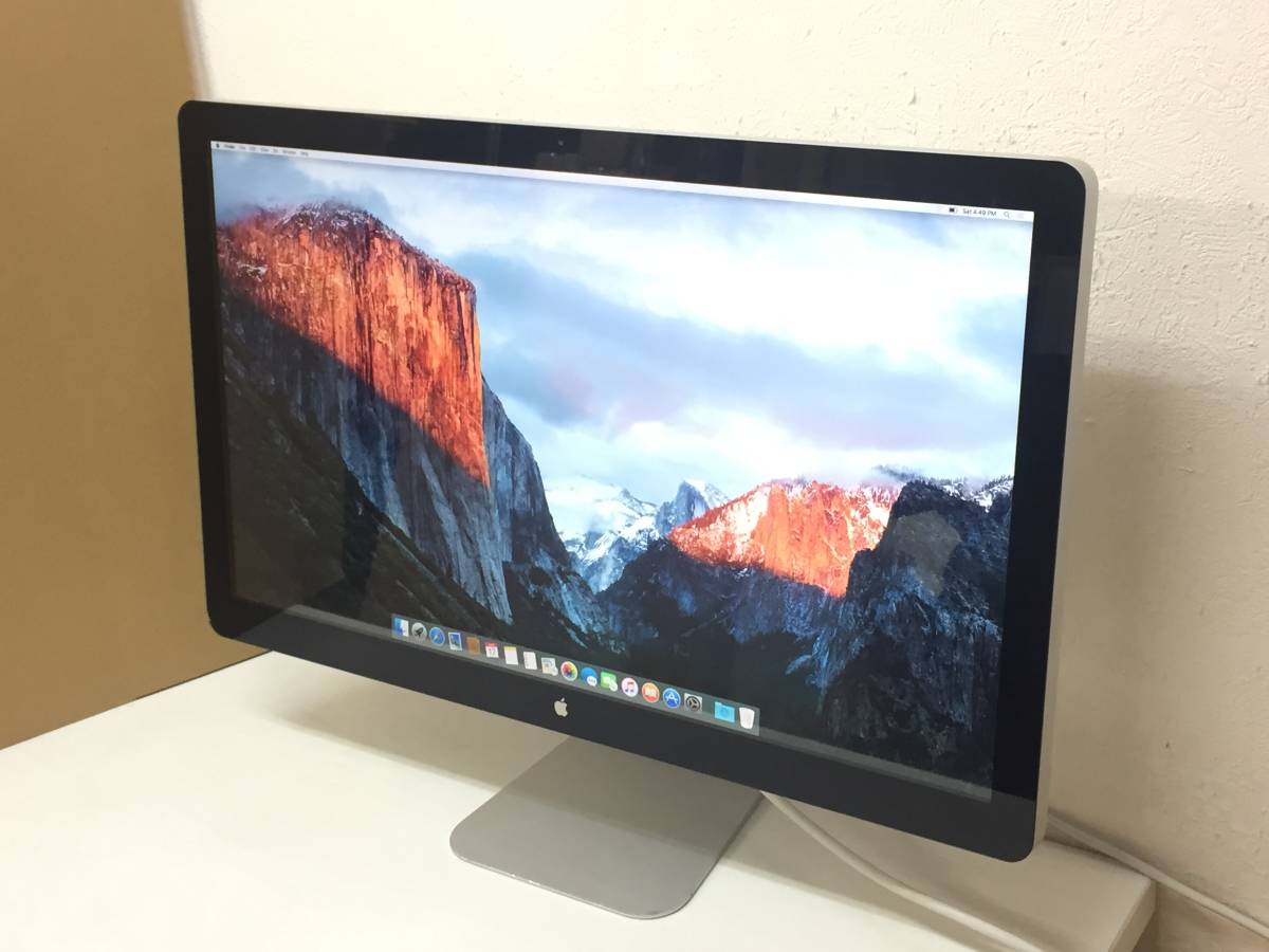 Apple 27インチアップル A1316 LED Cinema Display MC007J⁄A WQHD