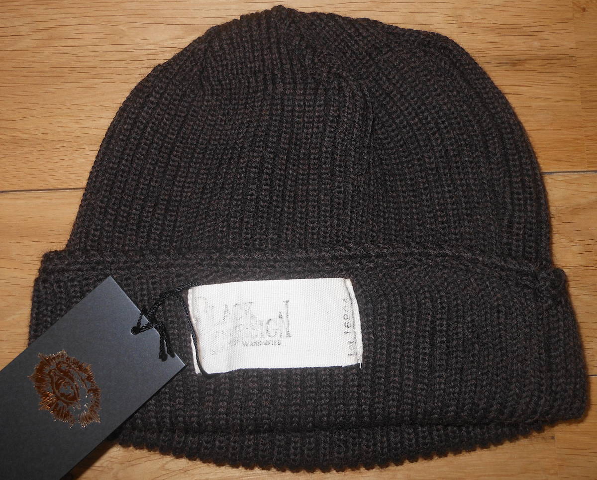 新品＊BLACK SIGN/ブラックサイン ニットキャップ ￥9,680-/warp 