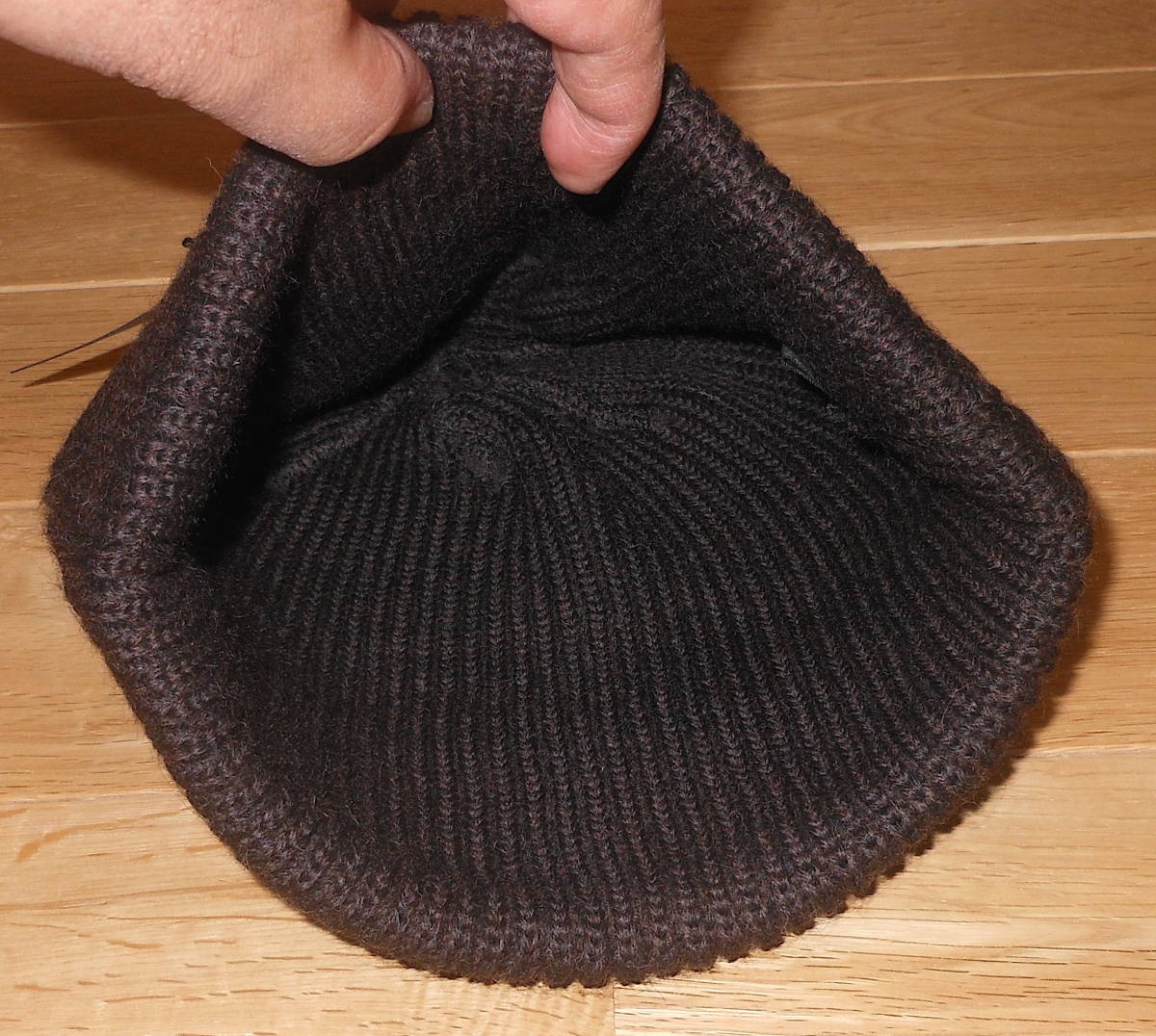 新品＊BLACK SIGN/ブラックサイン ニットキャップ ￥9,680-/warp 