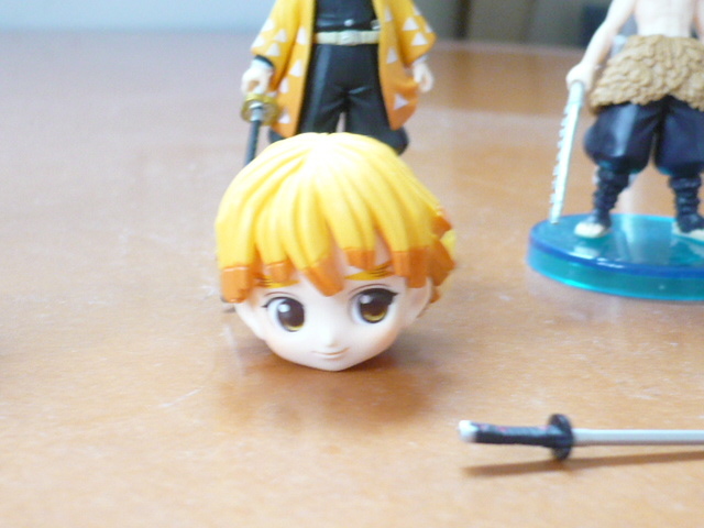 鬼滅の刃23巻　フィギュアセット 竈門炭治郎 煉獄杏寿郎 嘴平伊之助 我妻善逸 _5