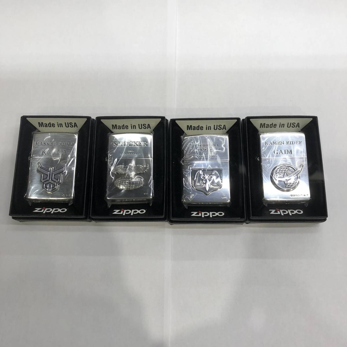 全国無料，本物保証 MH63-284 ZIPPO 仮面ライダー 4点セット ガイム クウガ ショッカー ジッポ ライター(その他)｜売買されたオークション情報、yahooの商品情報をアーカイブ公開 - オークファン その他