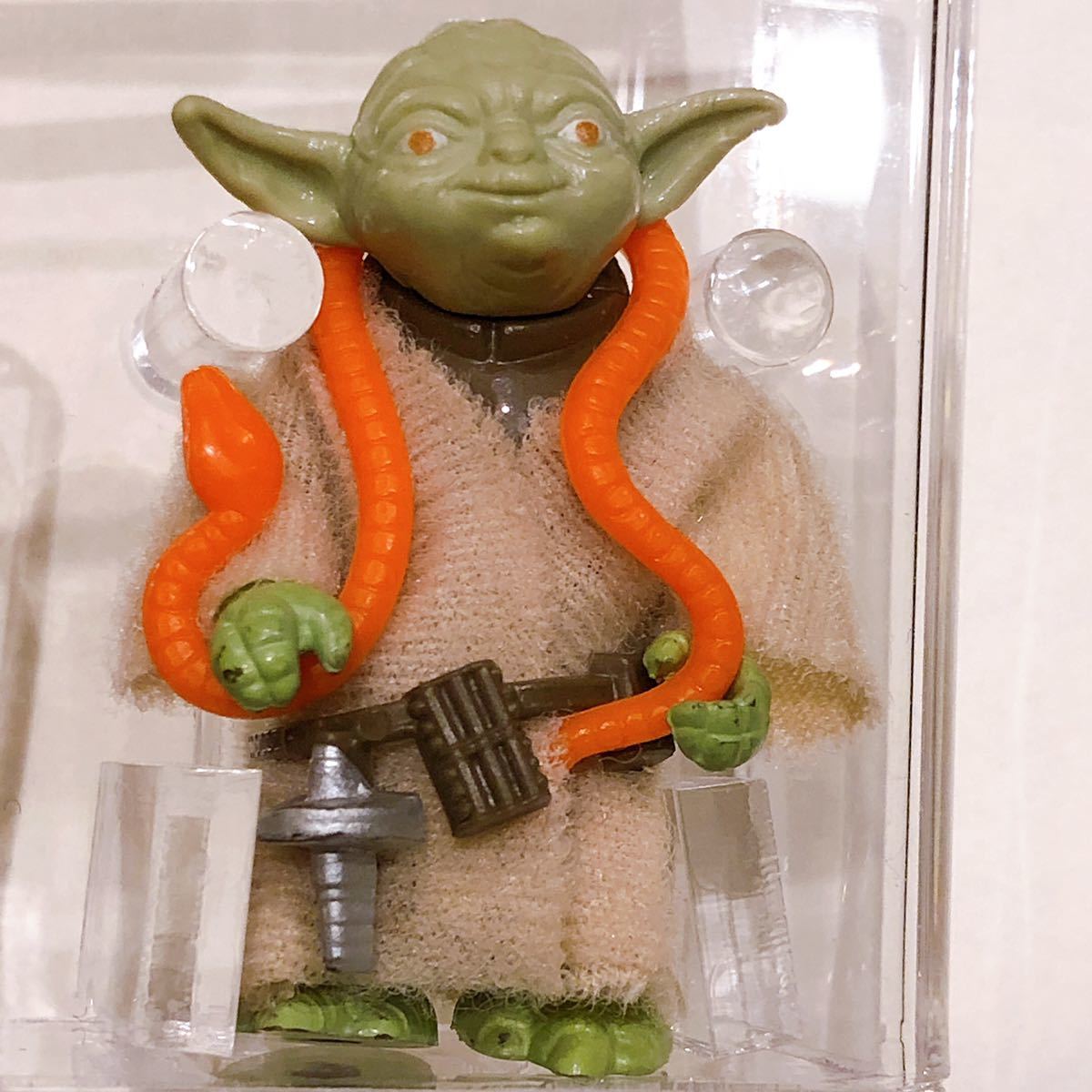 ★激レア★1円スタート★ スターウォーズ　オールドケナー YODA ヨーダ　1980年 AFA鑑定 80＋ STAR WARS フィギュア　ヴィンテージ　ケナー_9