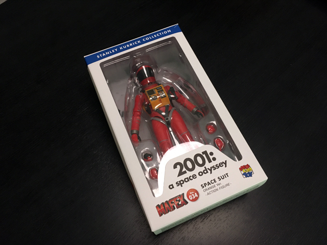 ☆ メディコムトイ 2001年宇宙の旅 スペーススーツ オレンジ 新品送料