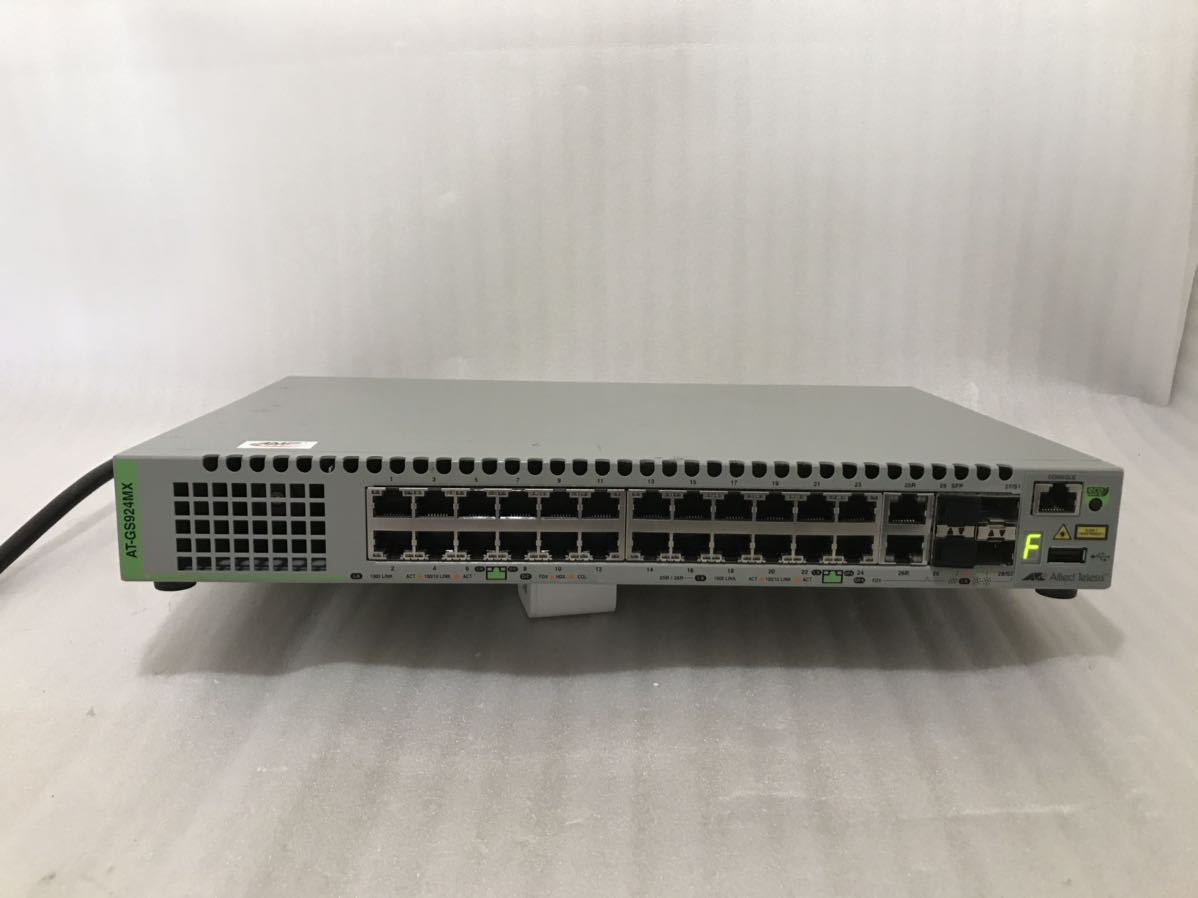 中古》アライドテレシス AT-GS924MX レイヤー2インテリジェント WiFi 