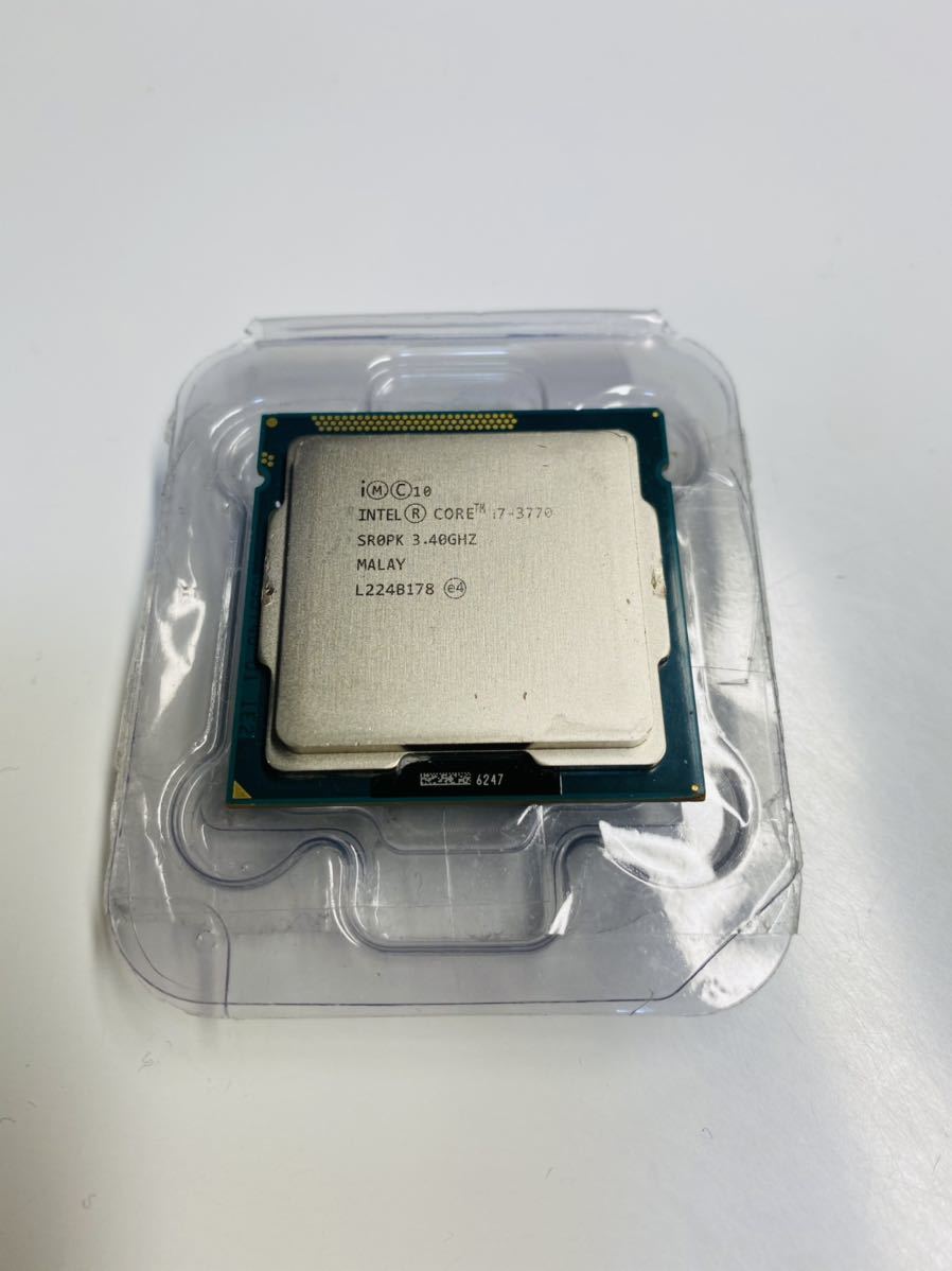 core i7 3770 CPU ジャンク扱い 100円スタート